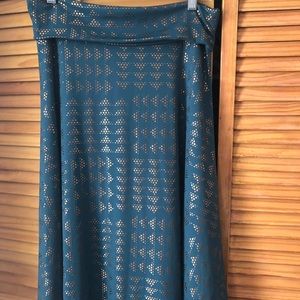 EUC Medium Elegant Maxi Skirt by LuLaRoe